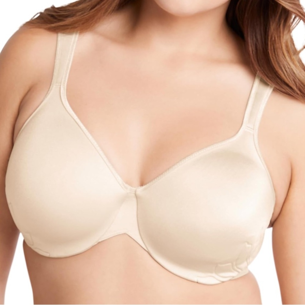 BALI lift unpadded underwire 36DDD tan bra style DF3353 NWT